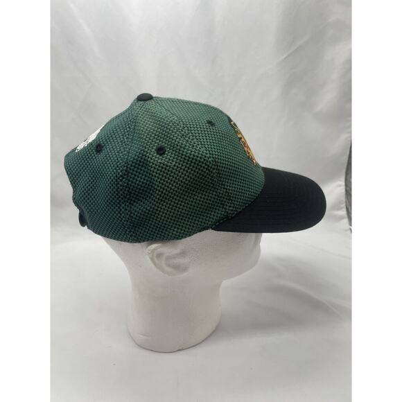 Chicago Blackhawks Green Kick 10 Strap Back Hat Miller Lite St. Patrick's Day - Picture 3 of 7